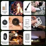 Hretvoi Survival Adventskalender 2026 – 24 Outdoor Werkzeuge für Männer & Jugendliche – Bild 9