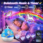 One Fire Sternenhimmel Projektor mit 15 Films, Bluetooth & Fernbedienung – Nachtlicht für Kinder ab 1 Jahr – Bild 4