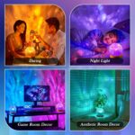 LED Nachttischlampe Sternenhimmel mit Wasserwellen-Projektor – Dimmbar & Timer für Schlafzimmer – Bild 7
