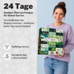 BOXILAND® Saatgut Adventskalender 2026 – 24 Sorten Gemüse, Kräuter & Obst für Hobbygärtner – Bild 2