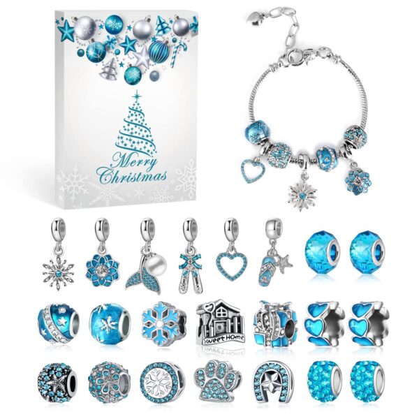 MJARTORIA Adventskalender Schmuck – 24 DIY Schmuckstücke für Mädchen & Teenager