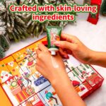 BODY & EARTH Adventskalender 2026 für Frauen – 24 Wellness-Produkte mit Accessoires – Bild 5