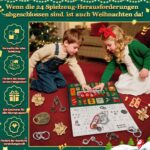 FORMIZON Adventskalender 2026 mit 24 Knobelspiele – Metall- & Holzpuzzles für Familie – Bild 6