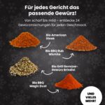 BOXILAND® BBQ Adventskalender 2026 – 24 Bio-Grillgewürze & Rubs für Grillfans – Bild 4