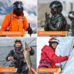 GXCROR Winter Sturmhaube Balaclava – Winddichte Skimaske für Outdoor-Aktivitäten – Bild 7