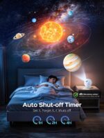 FELITE Sternenhimmel Projektor mit 16 Discs & Bluetooth – Galaxy Projector mit 29 Klängen – Bild 7