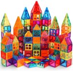 Mauikay Magnetische Bausteine 100 Teile – STEM Lernspielzeug für Kinder ab 3 Jahren