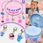 Get Trend Disney Stitch Schmuck Adventskalender 2026 – Charm-Armband mit 23 Anhängern für Mädchen – Bild 2