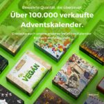 BOXILAND Vegan Adventskalender 2026 – 24 Bio-Snacks handverpackt für pflanzliche Geniesser – Bild 7