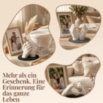 3D Handabdruck Set für Paare – Gipsabdruck mit Sockel & Anleitung | Jadiela – Bild 6
