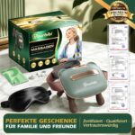 Pourbibi Nackenmassagegerät mit 4D-Bionik – Kabellos & Wärmetherapie für Nacken, Schultern, Rücken – Bild 9