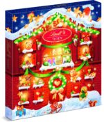 Lindt Teddy Adventskalender 2026, 128g – Vollmilchschokolade Adventszeit Geschenk