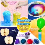 UNGLINGA 50+ Wissenschaft Experimente Kit – STEM Lernset für Kinder mit Vulkan & Edelstein – Bild 4