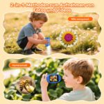 Ashfly Digitales Kindermikroskop 1080P HD – 200x Vergrösserung mit LED für Entdecker 4–12 Jahre – Bild 5
