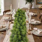 Alupssuc 180cm PE-Weihnachtsgirlande – Künstliche Kieferngirlande für Innen & Außen – Bild 3