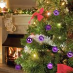 Briful 25er Christbaumkugeln-Set 6cm – Bruchsichere Weihnachtskugeln aus Kunststoff – Bild 6
