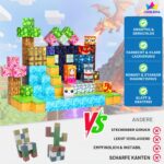 COOLJOYA Magnetische Bausteine 150 Teile – STEM Lernspielzeug für Kinder ab 3 Jahren – Bild 6