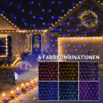 Eambrite LED Projektionslampe mit Fernbedienung – Schneeflocken-Lichteffekt für Aussen – Bild 3