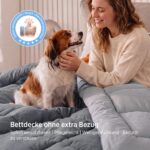 BEDSURE Winterdecke 135x200 cm mit 450 GSM – Wärmebettdecke für Allergiker, OEKO-TEX zertifiziert – Bild 4
