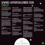 Zauber der Gewürze Adventskalender 2026 – 24 Gewürze mit Rezepten für Genießer – Bild 6