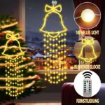 TOTHDATE 100 LED Fensterbeleuchtung mit Fernbedienung – Weihnachtsdeko mit 8 Modi – Bild 6