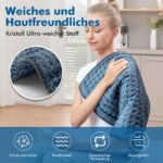 Mowend Heizkissen 50x60 cm mit 6 Heizstufen – Elektrisches Wärmekissen mit Abschaltautomatik – Bild 2