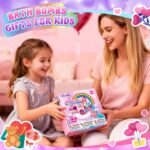 Qivatex Einhorn-Badebomben 9er Set mit Überraschungsspielzeug – Geschenkset für Kinder – Bild 8
