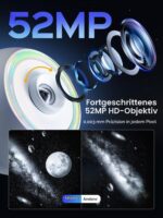FELITE Sternenhimmel Projektor mit 16 Discs & Bluetooth – Galaxy Projector mit 29 Klängen – Bild 3