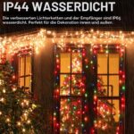 Bowfar Lichterkette 20m 200LED Warmweiss & Bunt – 11 Modi mit Fernbedienung & Timer – Bild 6