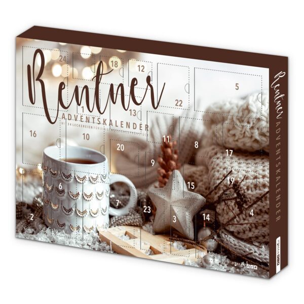 itenga Frühstücks-Adventskalender 2026 – 24 Premium Genussartikel für Rentner