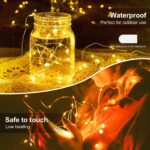 30er Set LED Micro Lichterkette mit Batterie – Warmweiss Deko für Hochzeit & Weihnachten – Bild 3