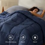 BEDSURE Winterdecke 200x200 cm mit 450 GSM – OEKO-TEX zertifiziert, Microfaser – Bild 3