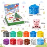 Tymokcall Adventskalender 2026 mit Fingerpuppen – Montessori Spielzeug für Kleinkinder 1–3 Jahre – Bild 3