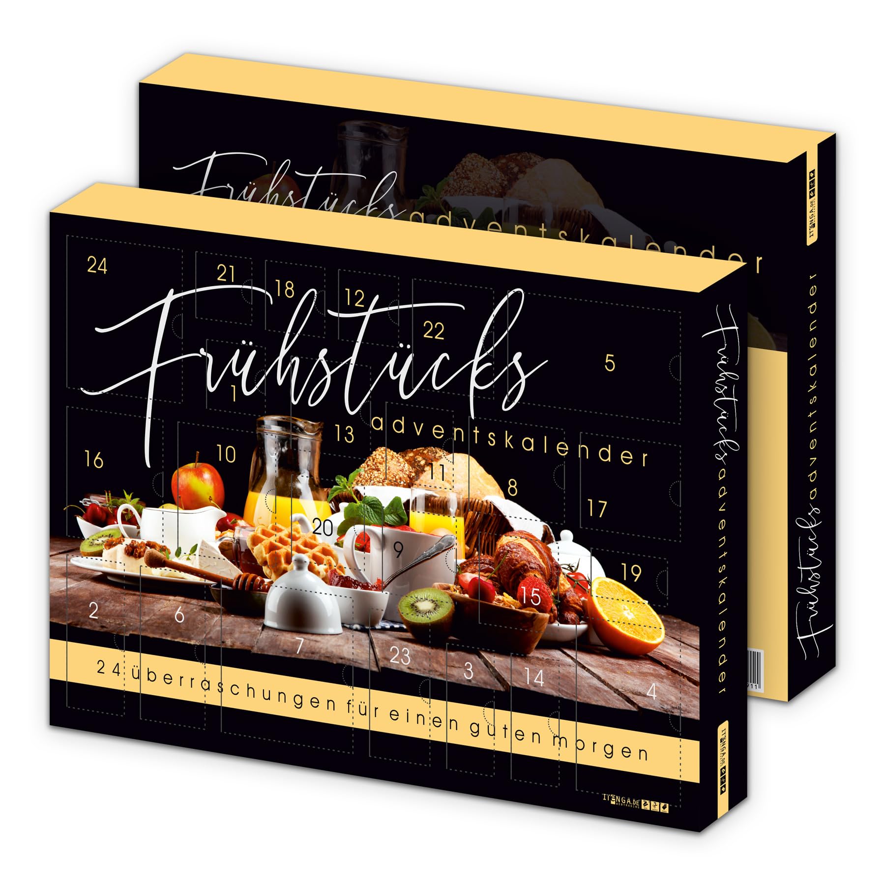 itenga Frühstücks-Adventskalender 2026 – 24 Premium Überraschungen für genussvolle Morgen