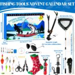 LUMYCE Adventskalender 2026 Angeln – 24 Angelwerkzeuge für Männer & Teenager – Bild 2