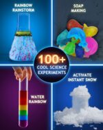 Japace Experimentierkasten mit 100+ Experimenten – STEM Chemieset für Kinder – Bild 3