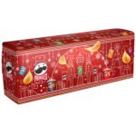 Pringles Adventskalender Rot 2026 – 24 Portionen Knabbergebäck, 1085 g