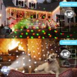Eambrite LED Projektionslampe mit Fernbedienung – Schneeflocken-Lichteffekt für Aussen – Bild 6