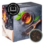 Corasol Premium Schwarztee-Adventskalender 2026 – 24 Sorten aus aller Welt für Geniesser