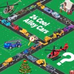 Quanquer Auto Adventskalender 2026 – 24 Die-Cast Metallautos für Kinder ab 3 Jahren – Bild 4