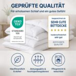 DreamHome 4-Jahreszeiten Kinder-Bettdecke 100x135 cm mit Druckknöpfen – Set inkl. Kissen – Bild 6
