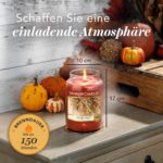 Yankee Candle Autumn Wreath Duftkerze Gross – 150 Stunden Brenndauer für Herbststimmung – Bild 6