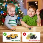 Tsokize Adventskalender Auto 2026 – 24 Baustellenfahrzeuge für Kinder ab 1–6 Jahren – Bild 2