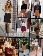 HEEKPEK Damen Cordrock A-Linie mit hoher Taille – Vintage Minirock für Herbst & Winter – Bild 8