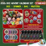 Haxtec D&D Würfel-Adventskalender 2026 – 24 Tage RPG-Überraschungen in 3 Editionen – Bild 5