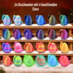 LOCYFENS Adventskalender 2026 – 24 Dracheneier mit beweglichen Drachen-Figuren für Kinder ab 3+ – Bild 8