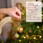 Valery Madelyn Weihnachtskugeln 35er Set 5cm – Bruchsichere Christbaumkugeln Kupfergold & Bronze – Bild 6