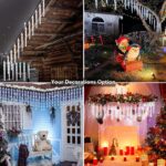 Joomer Eiszapfen Lichterkette 4M 90 LED – Weihnachtsbeleuchtung Outdoor mit 8 Modi & Timer – Bild 6