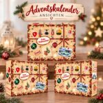 DDR Adventskalender mit 24 Ostprodukten – Nostalgie & Genuss in Holzoptik-Box mit Kochbuch – Bild 7