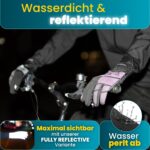Valkental GloRider Fahrradhandschuhe wasserdicht – Winter-Thermohandschuhe mit Touchscreen – Bild 5